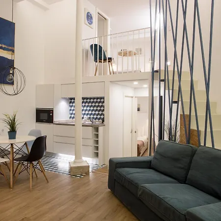 Arroios Urban Escape With Mezzanine Apartament Lizbona